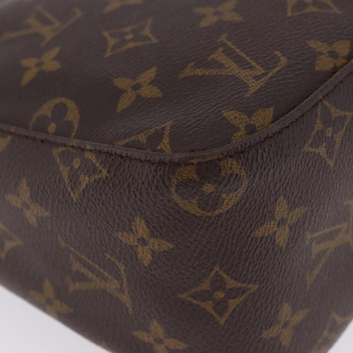 Louis Vuitton Looping Monogram Canvas, Brown, Canvas, Handbag