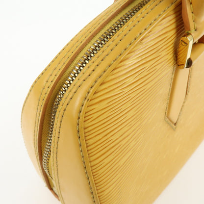 Louis Vuitton Jasmin Epi Leather, Yellow, Leather, Handbag