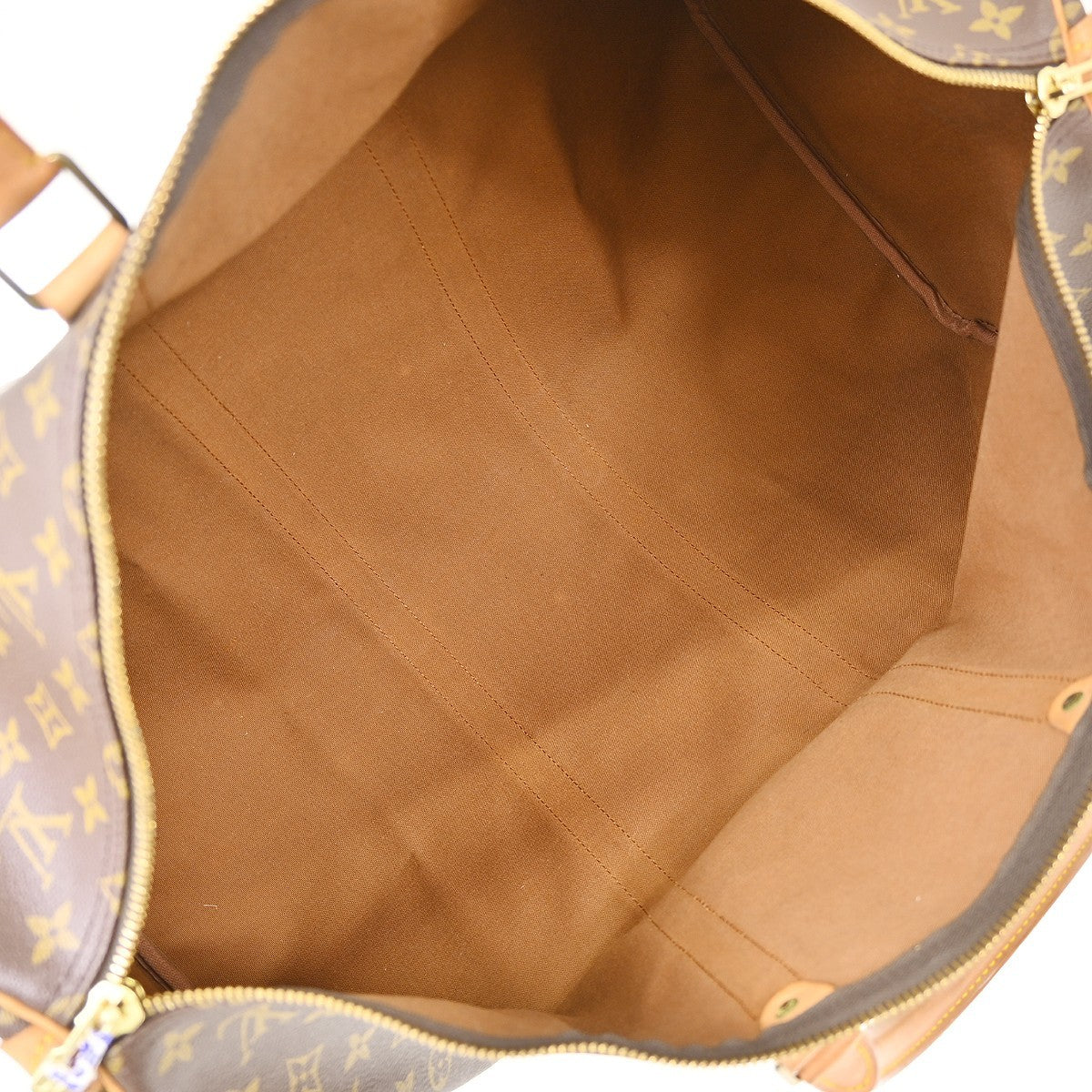 Louis Vuitton Keepall Monogram Canvas, Brown, Canvas, Travel Bag