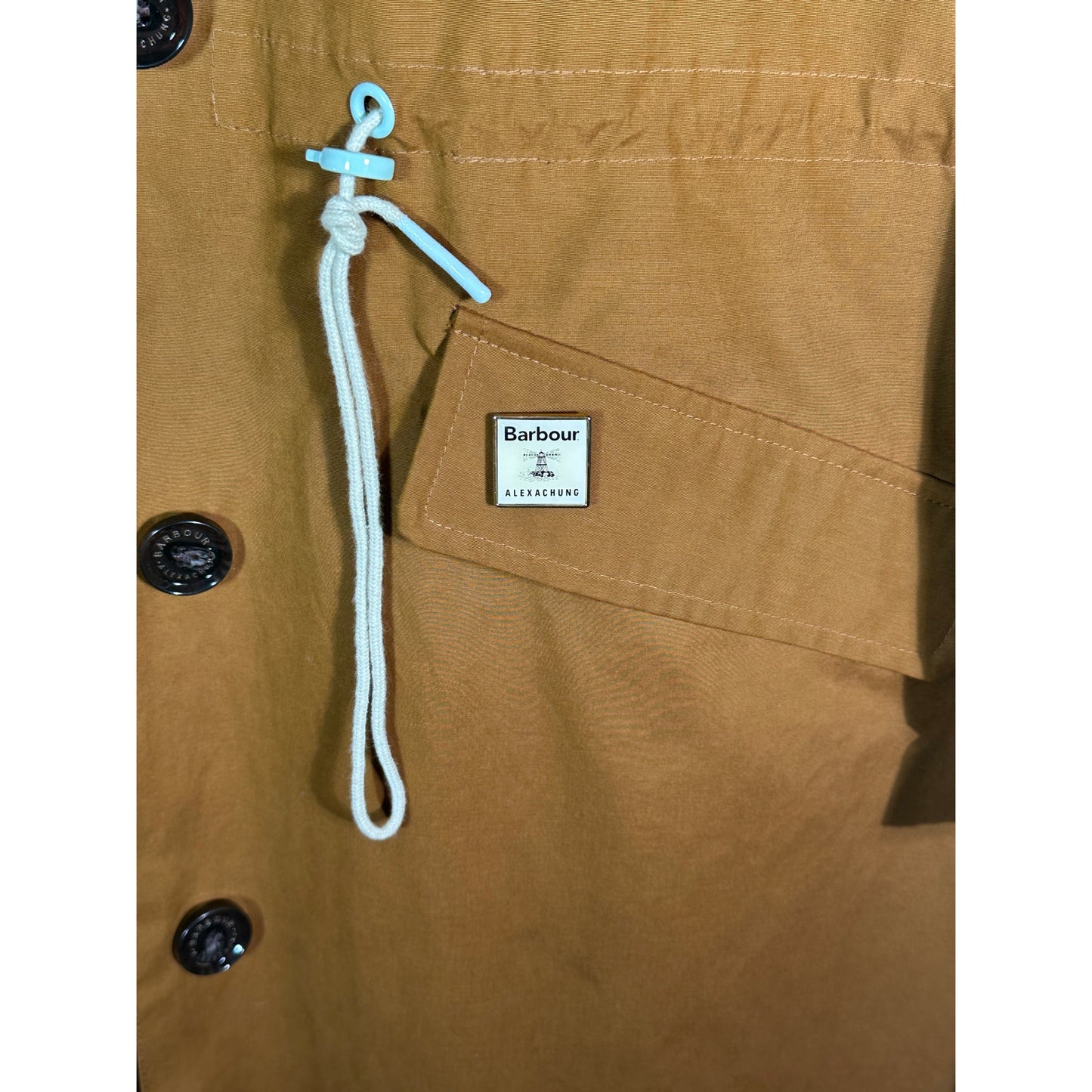 Barbour X Alexachung Waterproof Jacket