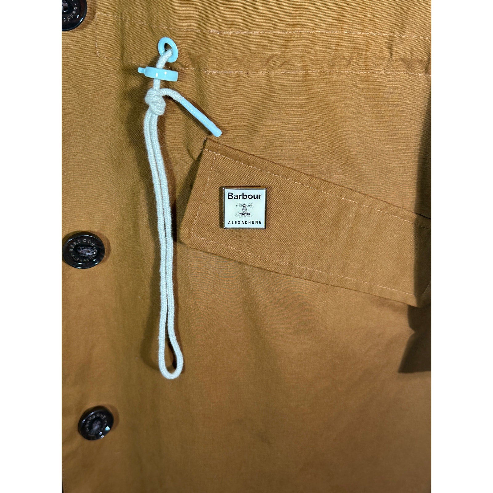 Barbour X Alexachung Waterproof Jacket