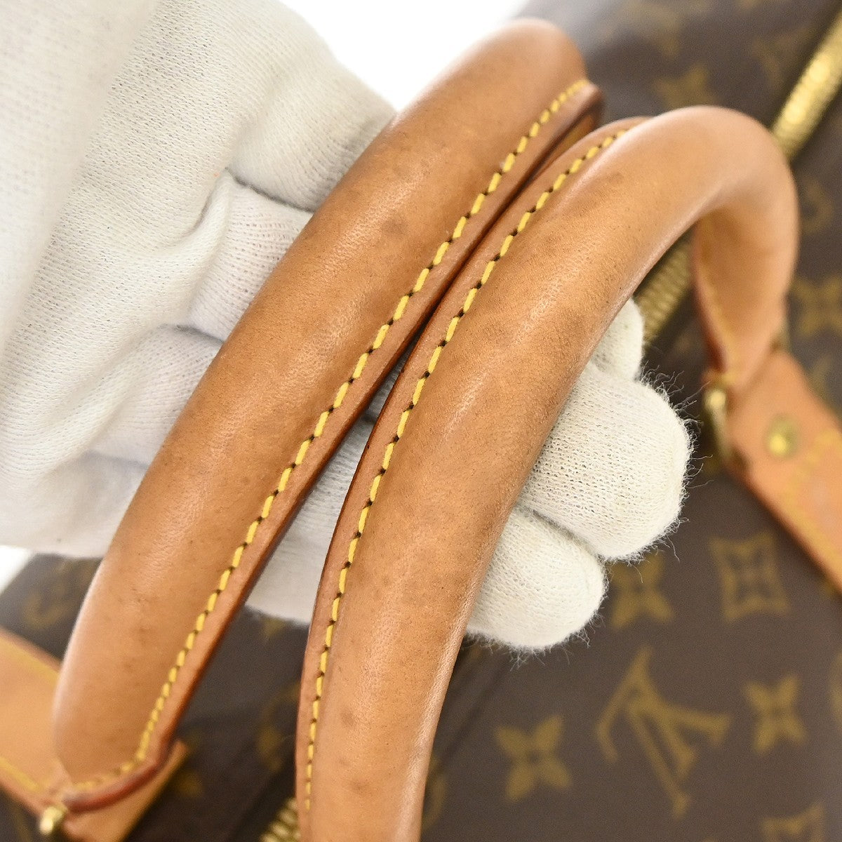 Louis Vuitton Keepall Monogram Canvas, Brown, Canvas, Travel Bag