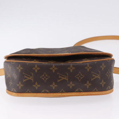 Louis Vuitton Menilmontant Monogram Canvas, Brown, Canvas, Handbag