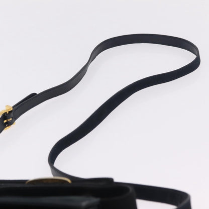 Salvatore Ferragamo Vala Suede, Navy, Suede, Shoulder Bag