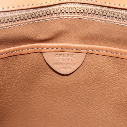 Celine Vintage Macadam Canvas, Brown, Canvas, Backpack