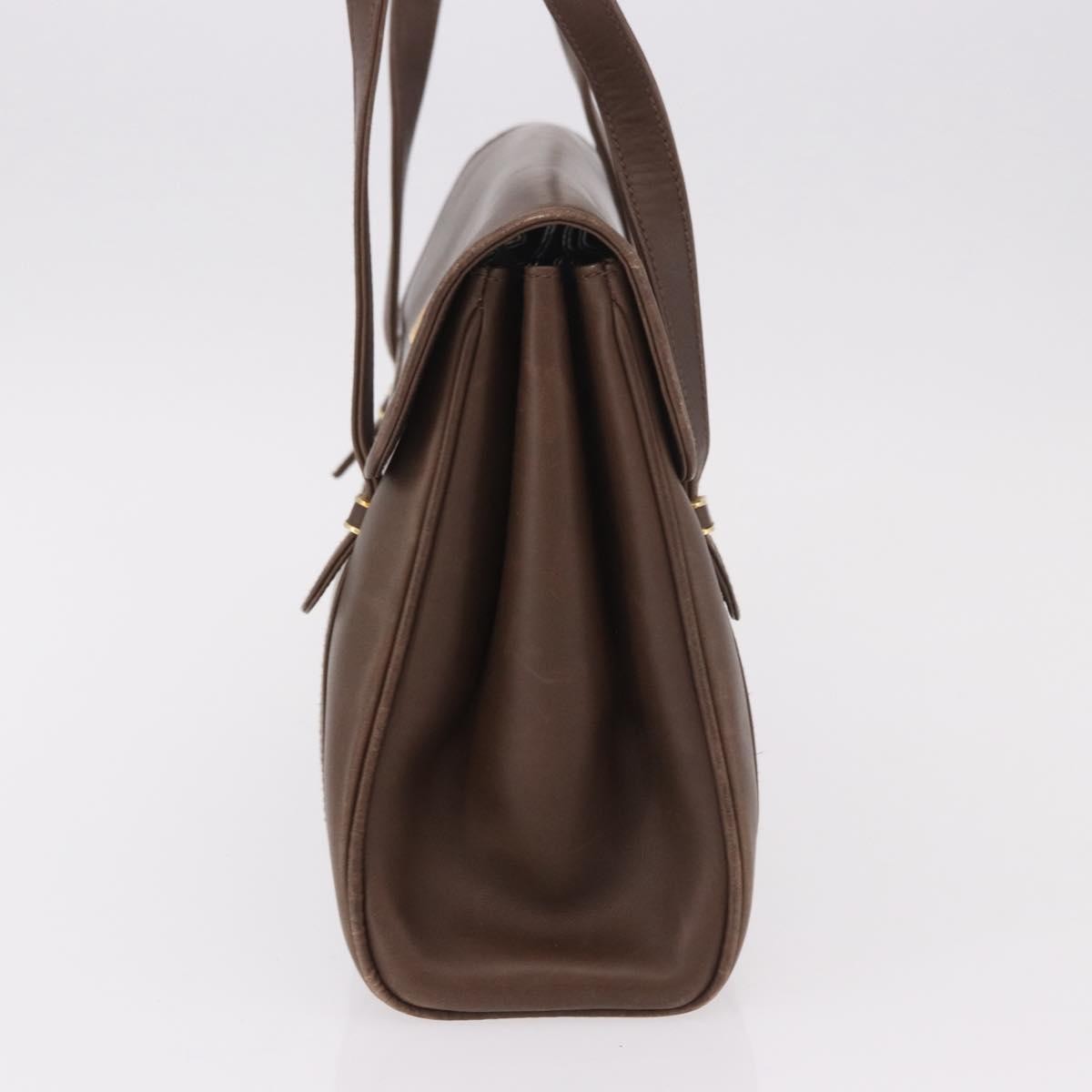 Gucci Vintage Leather, Brown, Leather, Tote Bag