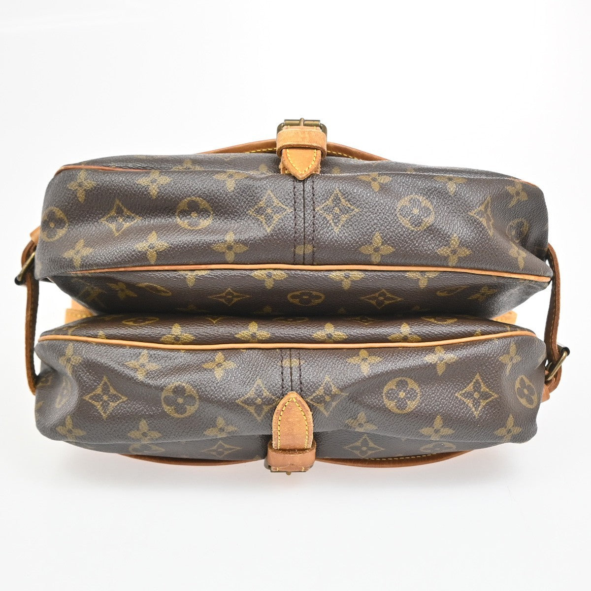 Louis Vuitton Saumur Monogram, Brown, Canvas, Shoulder Bag