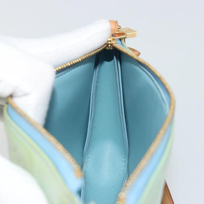 Louis Vuitton Lexington Pochette Monogram Vernis, Blue, Patent Leather, Clutch