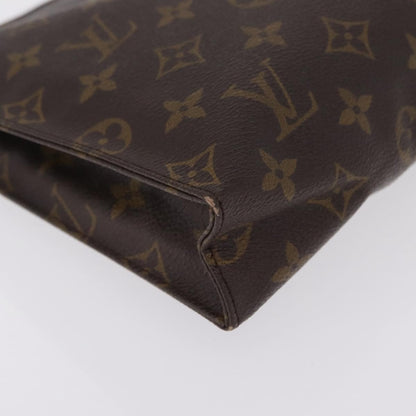 Louis Vuitton Toiletry Pouch Monogram Canvas, Brown, Canvas, Clutch