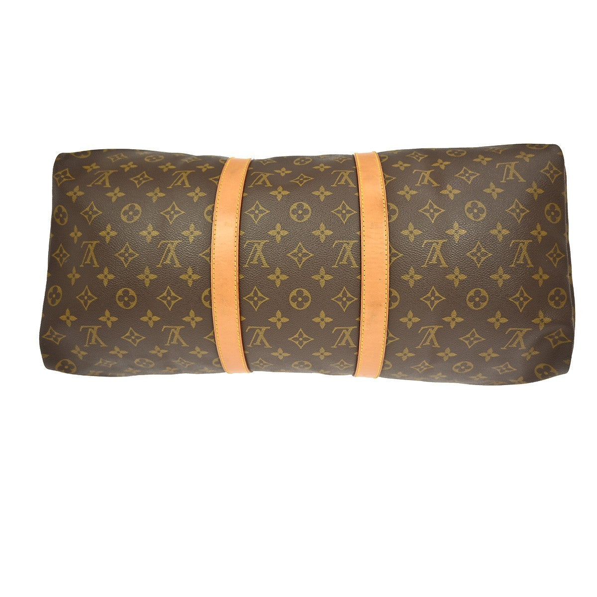 Louis Vuitton Keepall Monogram Canvas, Brown, Canvas, Travel Bag