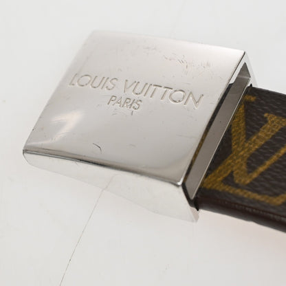 Louis Vuitton Ceinture Carre Belt Damier, Brown, Canvas, Belt
