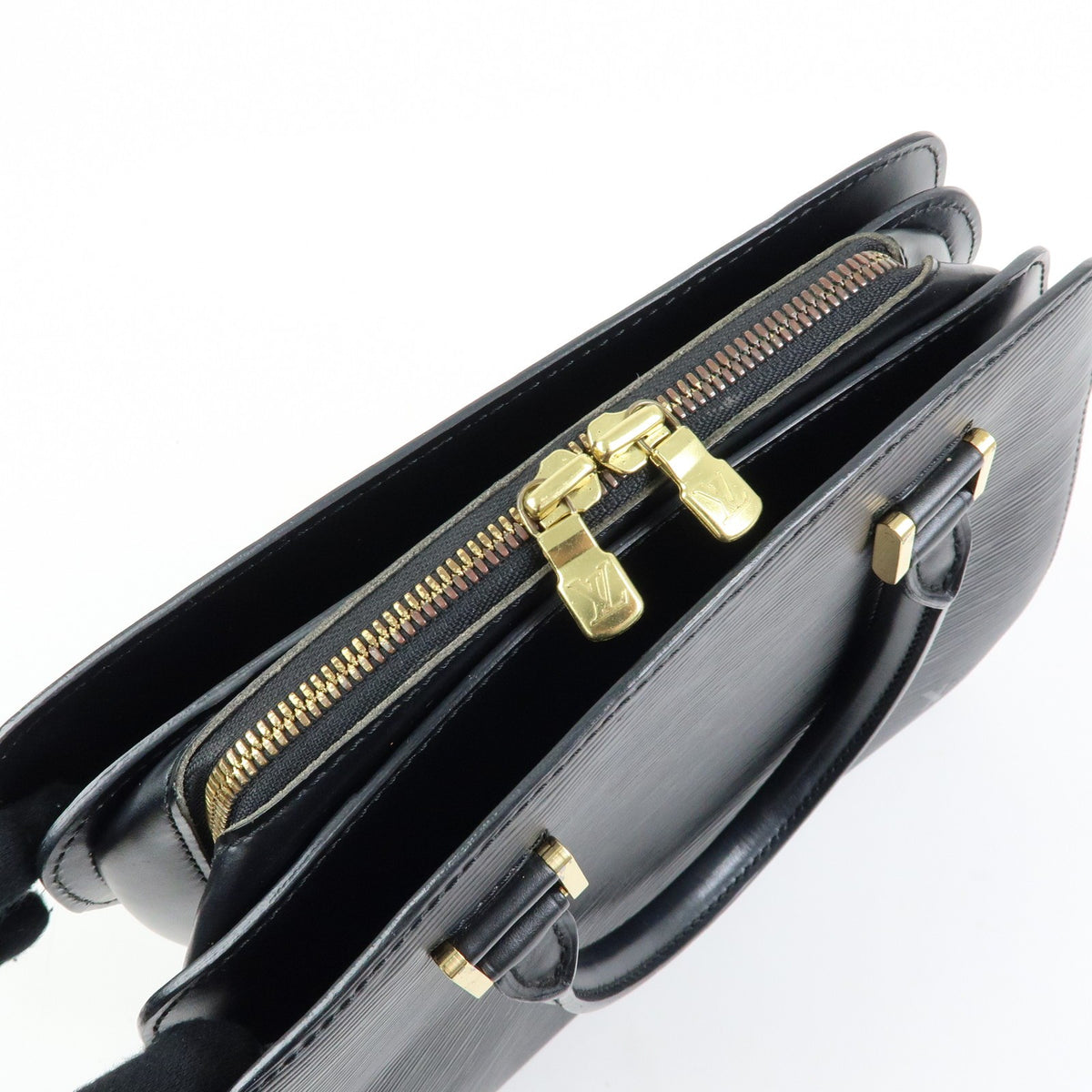 Louis Vuitton Pont Neuf Epi Leather, Black, Leather, Handbag