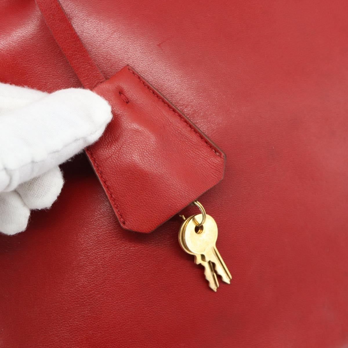 Prada Promenade Saffiano Leather, Red, Leather, Handbag