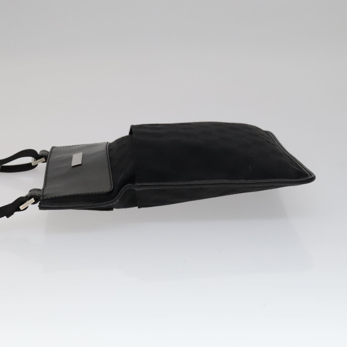 Gucci Shoulder Canvas, Black, Canvas, Shoulder Bag