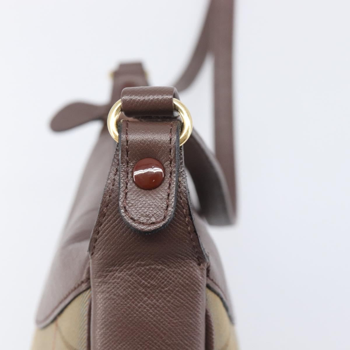 Burberry Nova Check Shoulder Bag Canvas, Brown, Canvas, Shoulder Bag