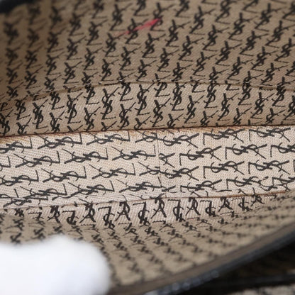 Saint Laurent Vintage Leather, Black, Leather, Shoulder Bag