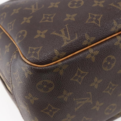 Louis Vuitton Deauville Handbag Monogram Canvas, BROWN, CANVAS, Handbag