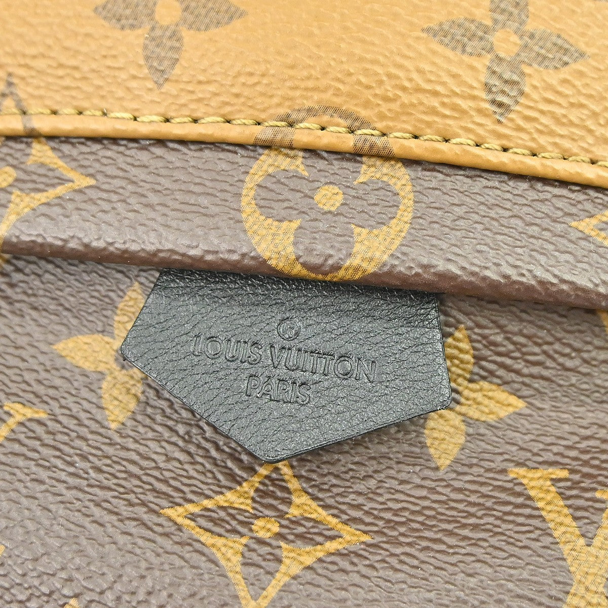 Louis Vuitton Palm Springs Monogram, Brown, Canvas, Backpack