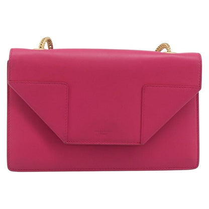 Saint Laurent Betty Leather, Pink, Leather, Handbag