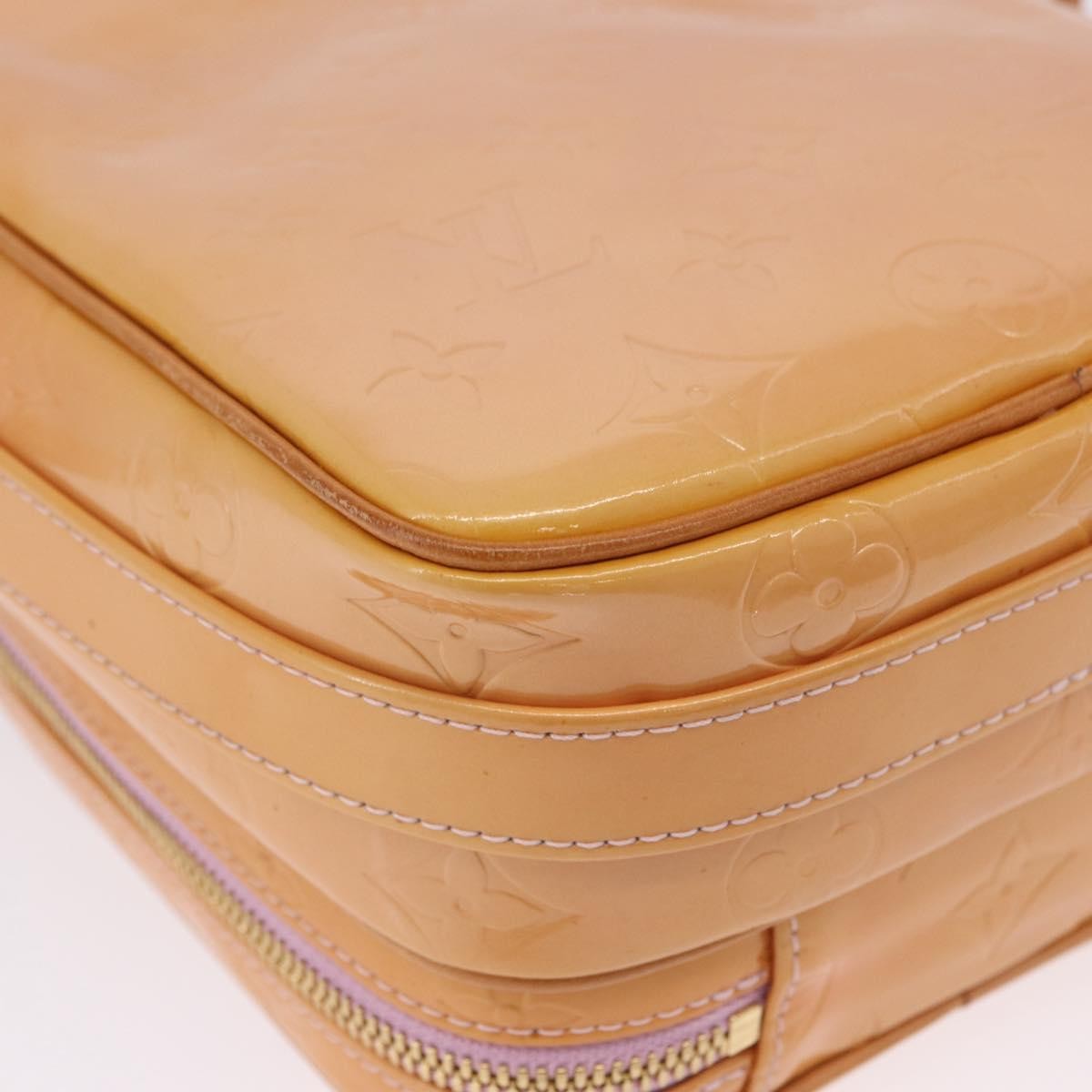 Louis Vuitton Wooster Monogram vernis, Yellow, Patent Leather, Shoulder Bag