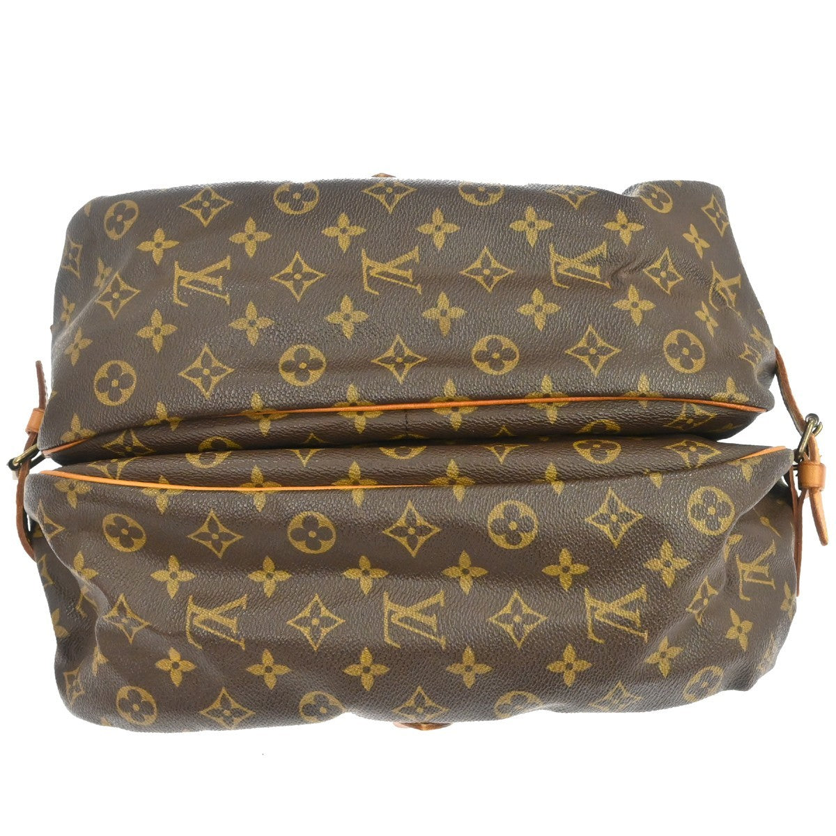 Louis Vuitton Saumur Monogram, Brown, Canvas, Shoulder Bag