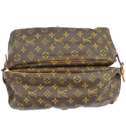 Louis Vuitton Saumur Monogram, Brown, Canvas, Shoulder Bag