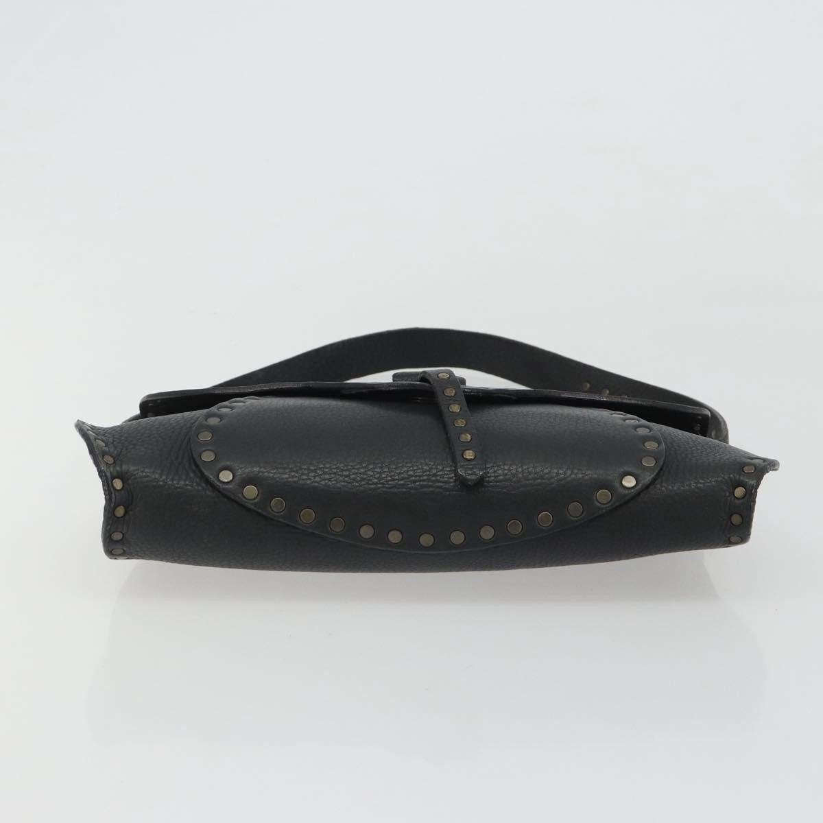Gucci Shoulder Leather, Black, Leather, Shoulder Bag