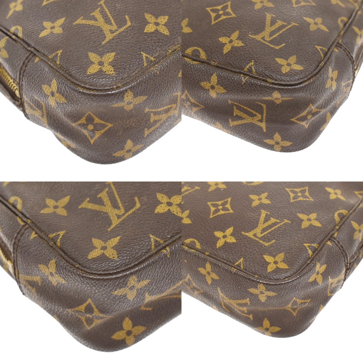 Louis Vuitton Trousse Toilette Monogram Canvas, Brown, Canvas, Clutch