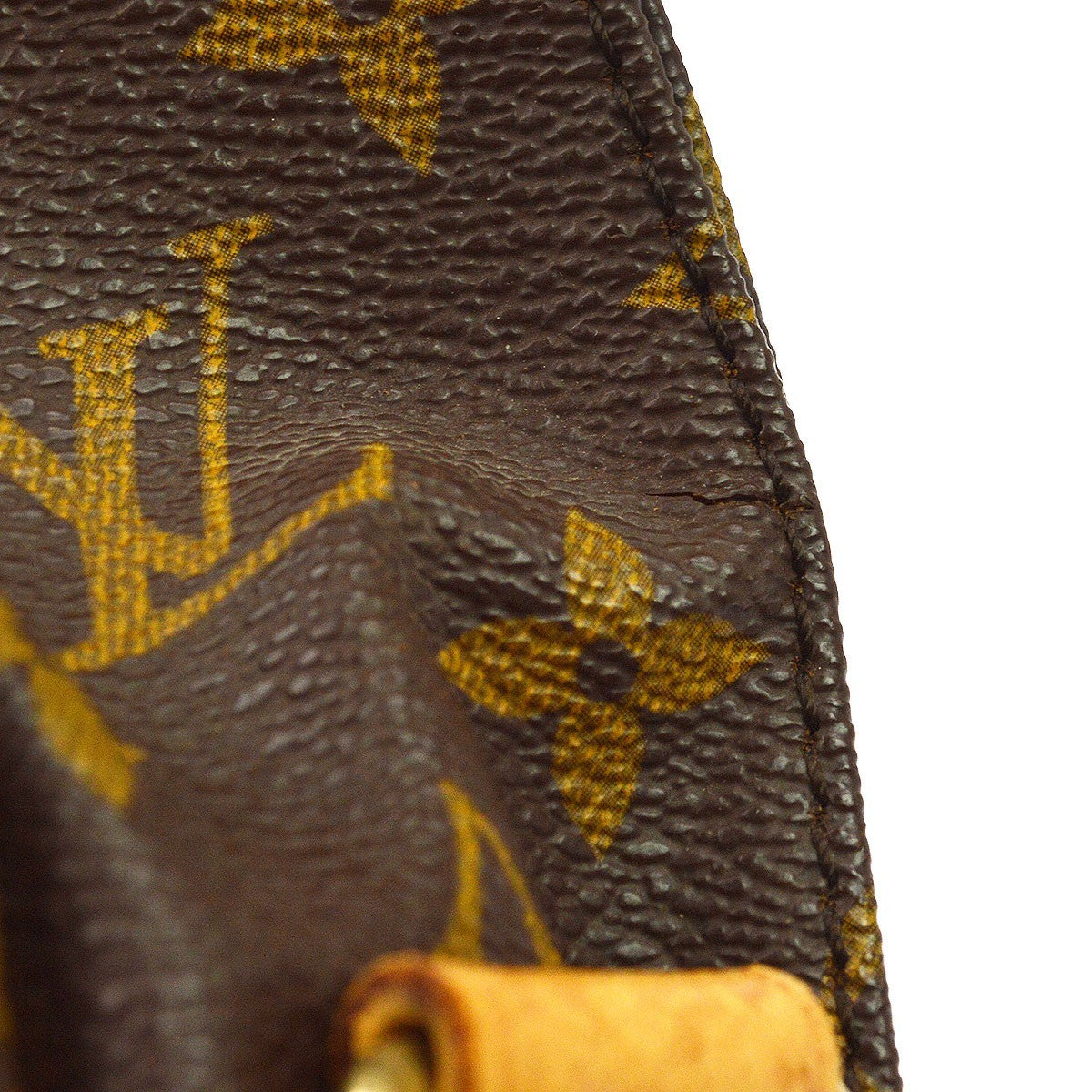 Louis Vuitton Cartouchiere Monogram Canvas, Brown, Canvas, Handbag