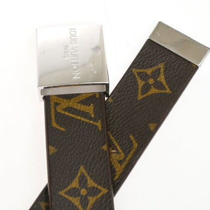 Louis Vuitton Ceinture Carre Belt Damier, Brown, Canvas, Belt