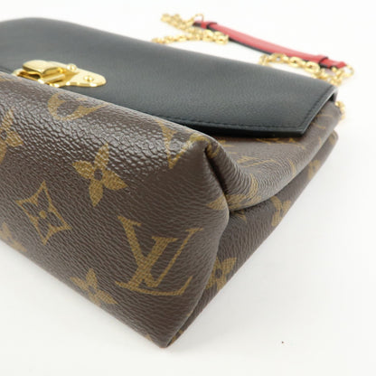 Louis Vuitton Saint Placide Monogram Canvas and Leather, Brown, Canvas, Handbag