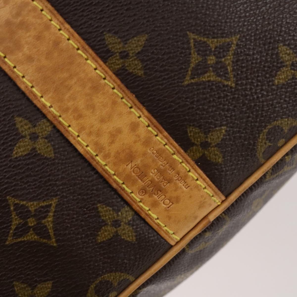 Louis Vuitton Keepall Bandouliere Bag Monogram Canvas, BROWN, CANVAS, Handbag