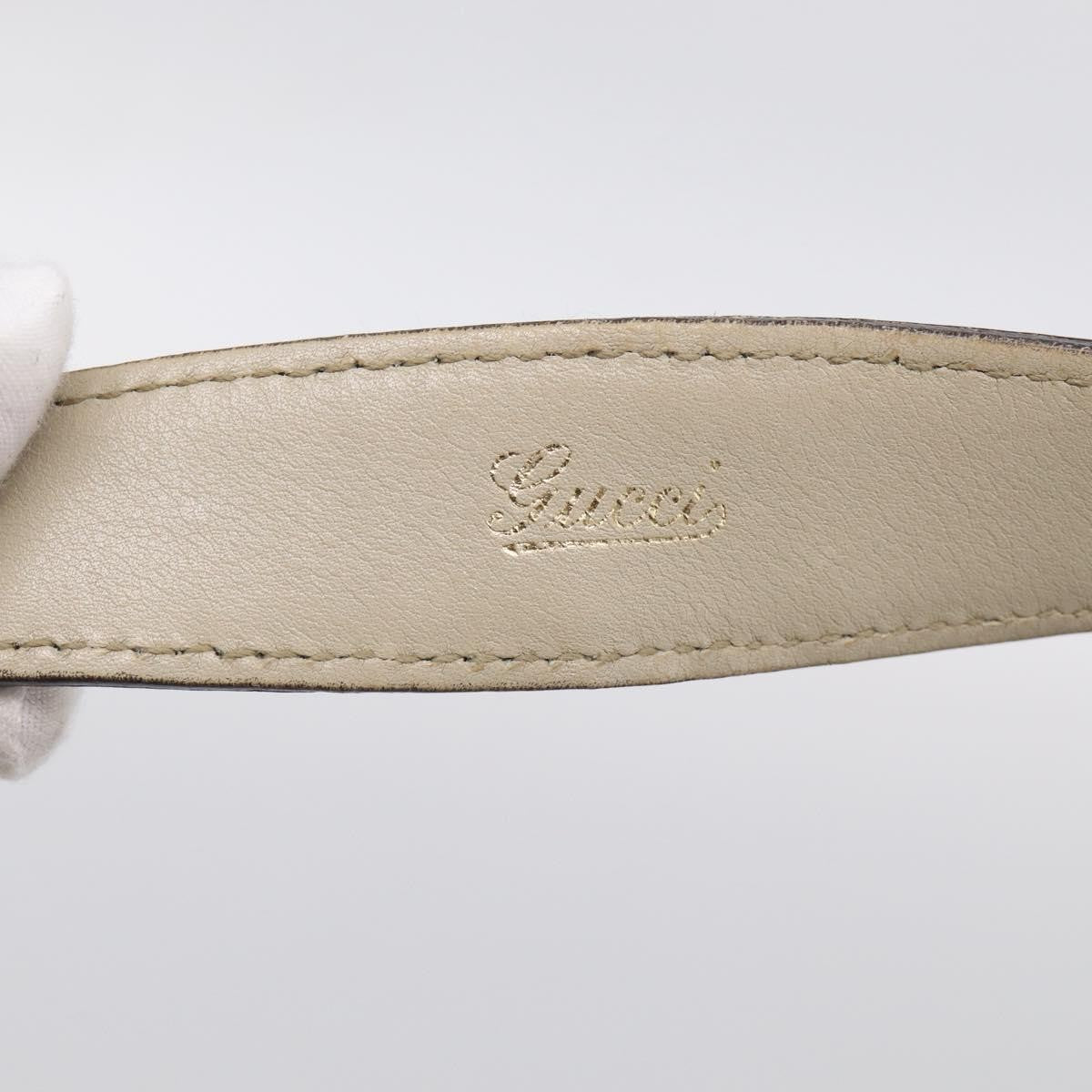 Gucci Jackie Leather, Beige, Canvas, Tote Bag