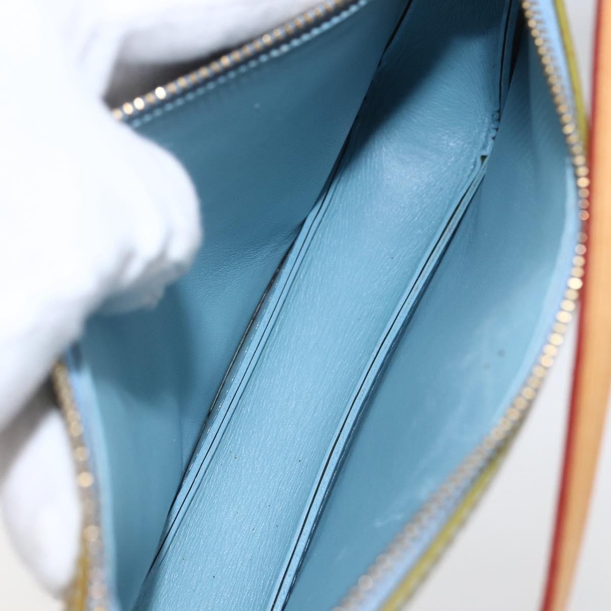 Louis Vuitton Lexington Pochette Monogram Vernis, Green, Patent Leather, Clutch