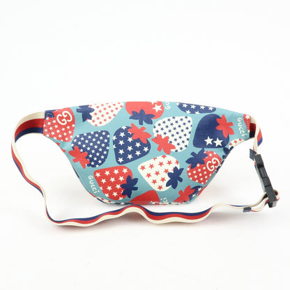 Gucci Children's Belt Printed Coated Canvas, Multicolour, Canvas, Handbag