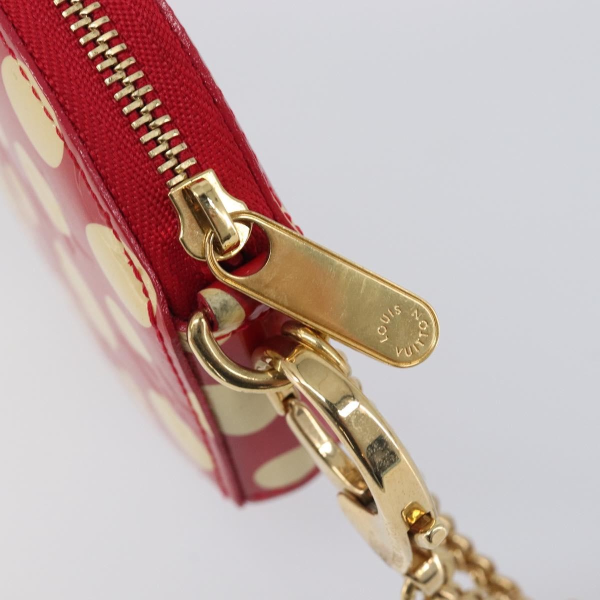 Louis Vuitton Boite Chapeau Coin Purse Patent Leather, Red, Patent Leather, Wallet