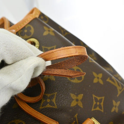 Louis Vuitton Vintage Montsouris Monogram Canvas, Brown, Canvas, Backpack
