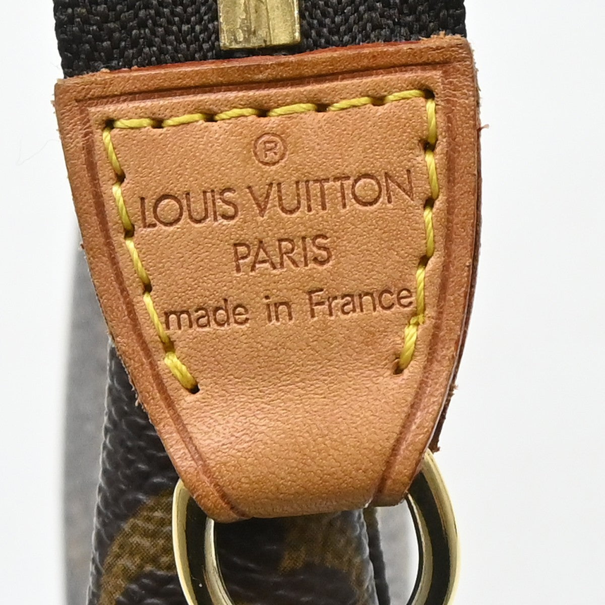 Louis Vuitton Mini pochette accessoires Canvas, Brown, Canvas, Clutch