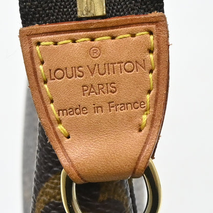 Louis Vuitton Mini pochette accessoires Canvas, Brown, Canvas, Clutch