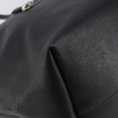 Fendi Monster Roll Leather, Black, Leather, Tote Bag