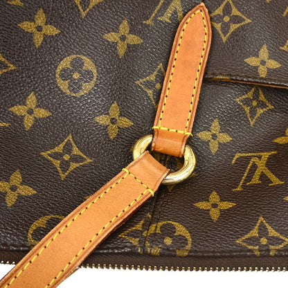 Louis Vuitton Totally Monogram, Brown, Canvas, Tote Bag