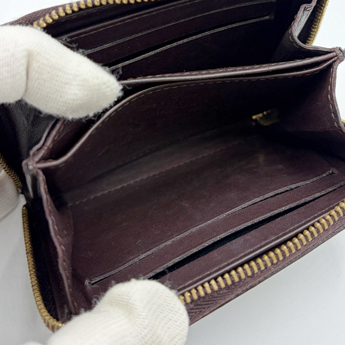 Louis Vuitton Zippy Coin Purse Vernis, Burgundy, Patent Leather, Wallet