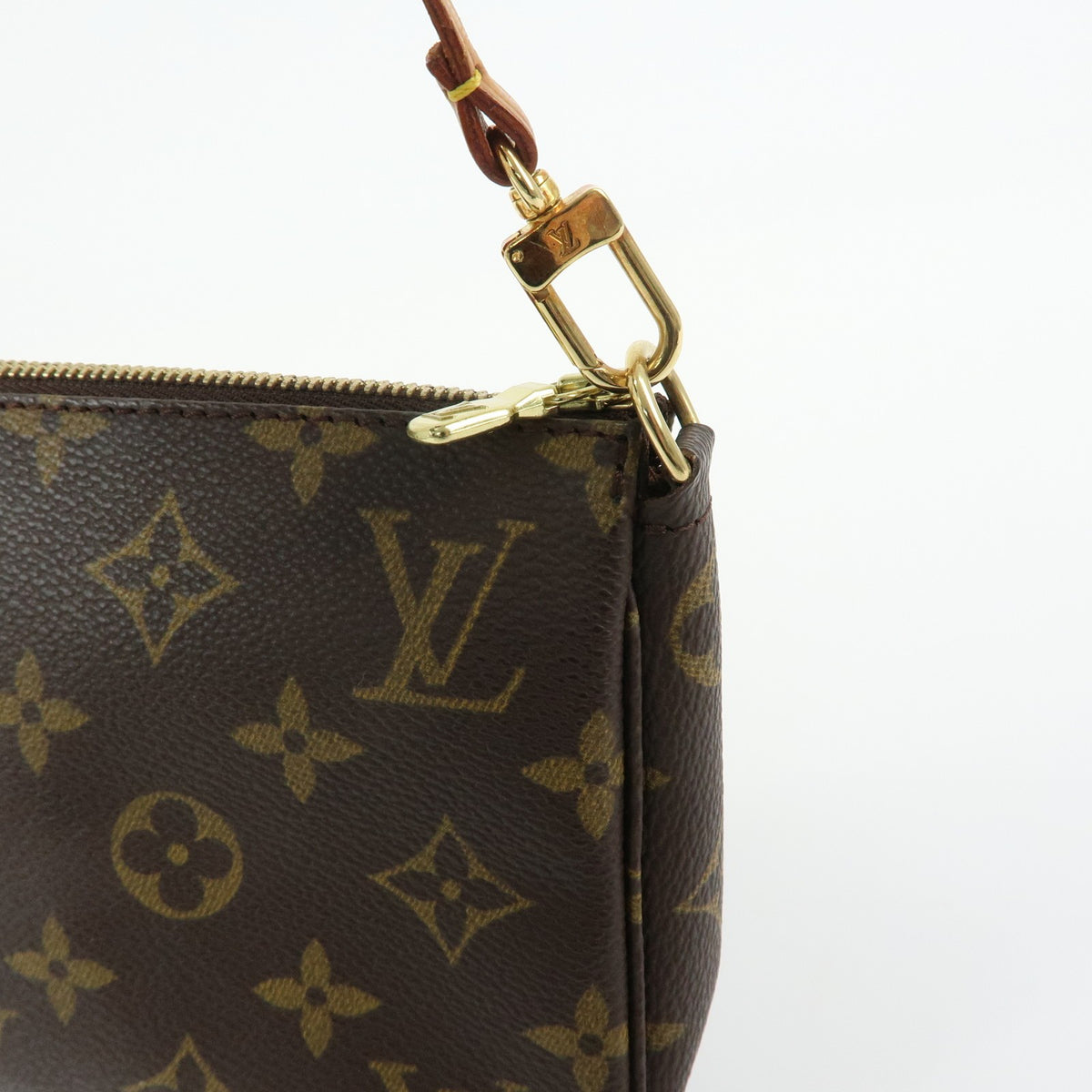Louis Vuitton Pochette Accessoires NM Monogram Canvas, Brown, Canvas, Clutch