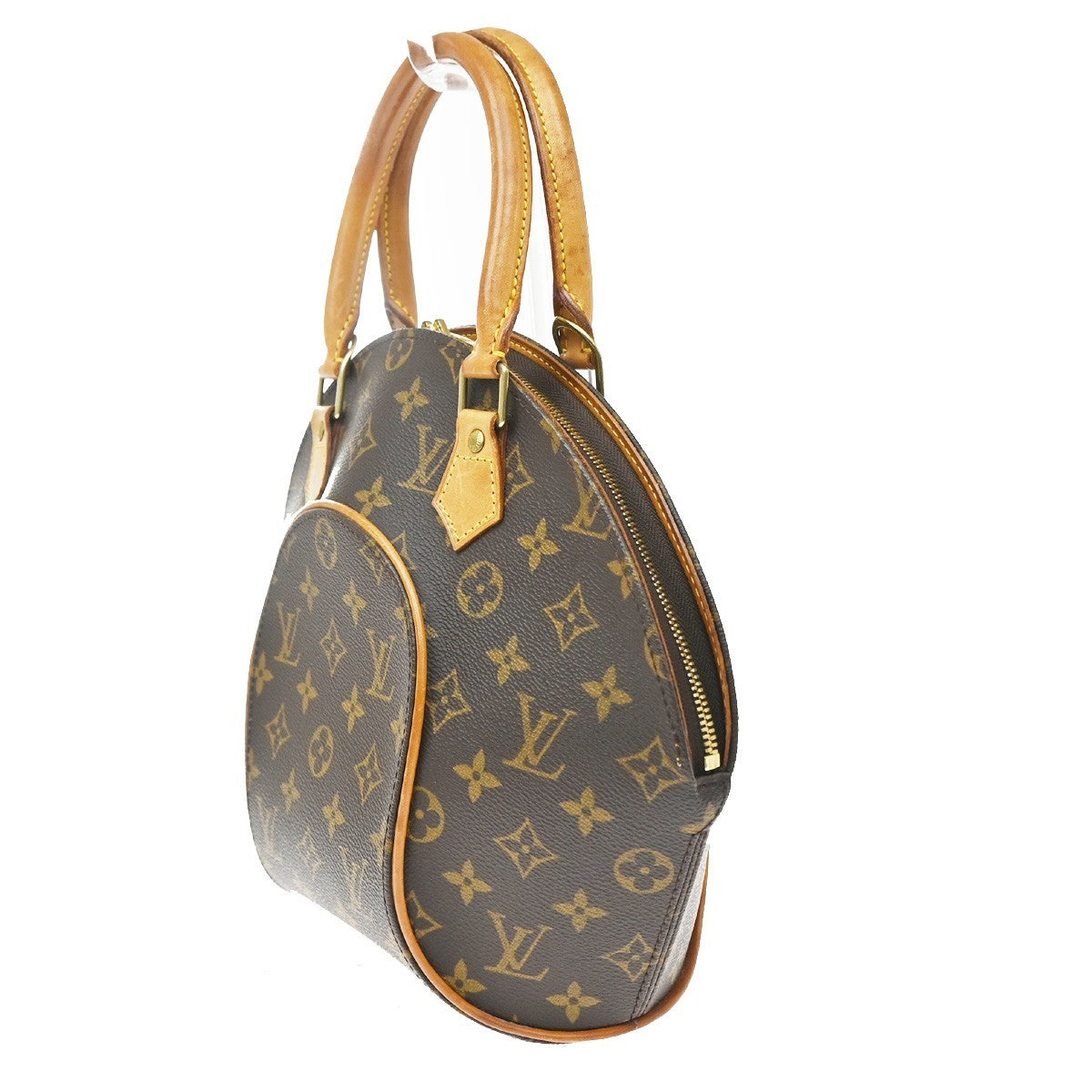 Louis Vuitton Ellipse Monogram Canvas, Brown, Canvas, Handbag