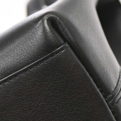 Cartier Cabochon Leather, Black, Leather, Handbag
