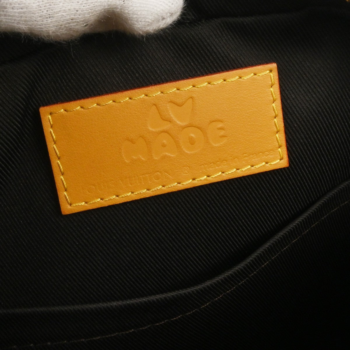 Louis Vuitton Nigo Trio Messenger Limited Edition Stripes Monogram Canvas, Brown, Canvas, Shoulder Bag