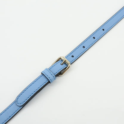 Gucci Convertible Dome Satchel Microguccissima Leather, Blue, Leather, Handbag