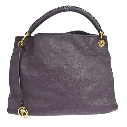 Louis Vuitton Artsy Leather, Purple, Leather, Handbag
