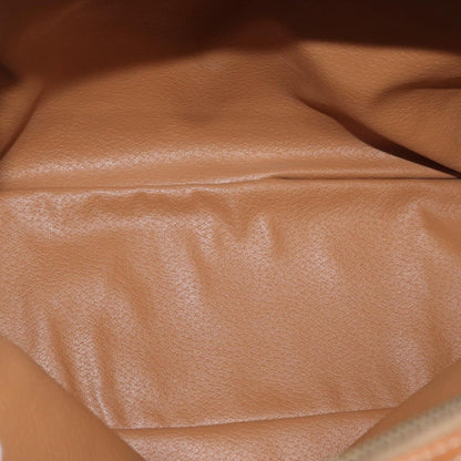 Celine Backpack Leather, Brown, Canvas, Backpack