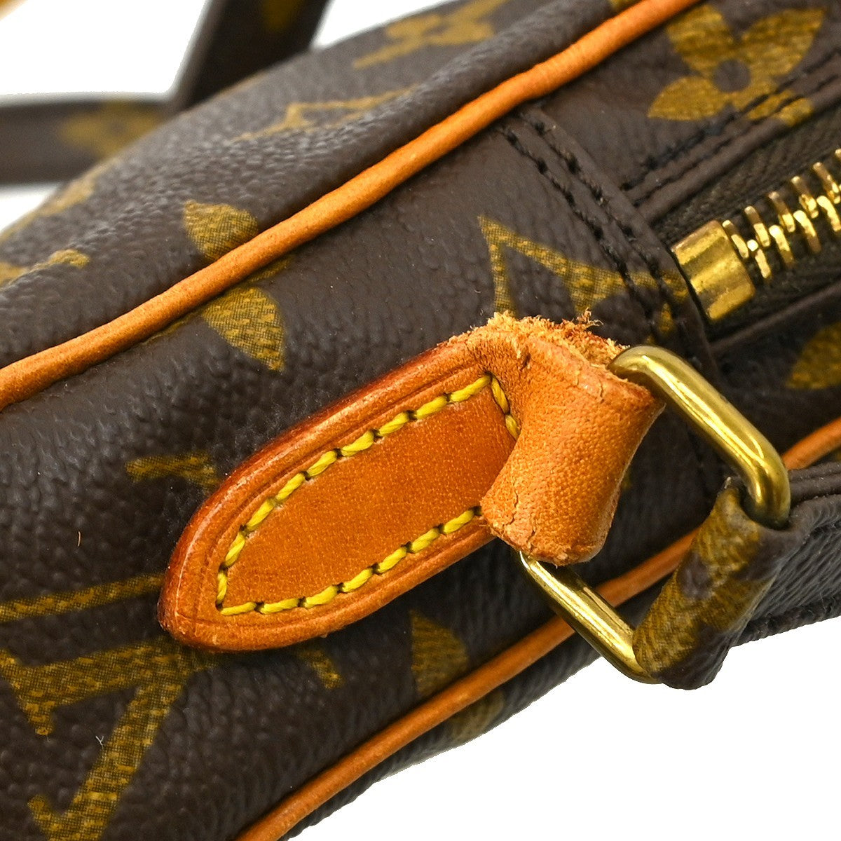 Louis Vuitton Danube Monogram, Brown, Canvas, Shoulder Bag